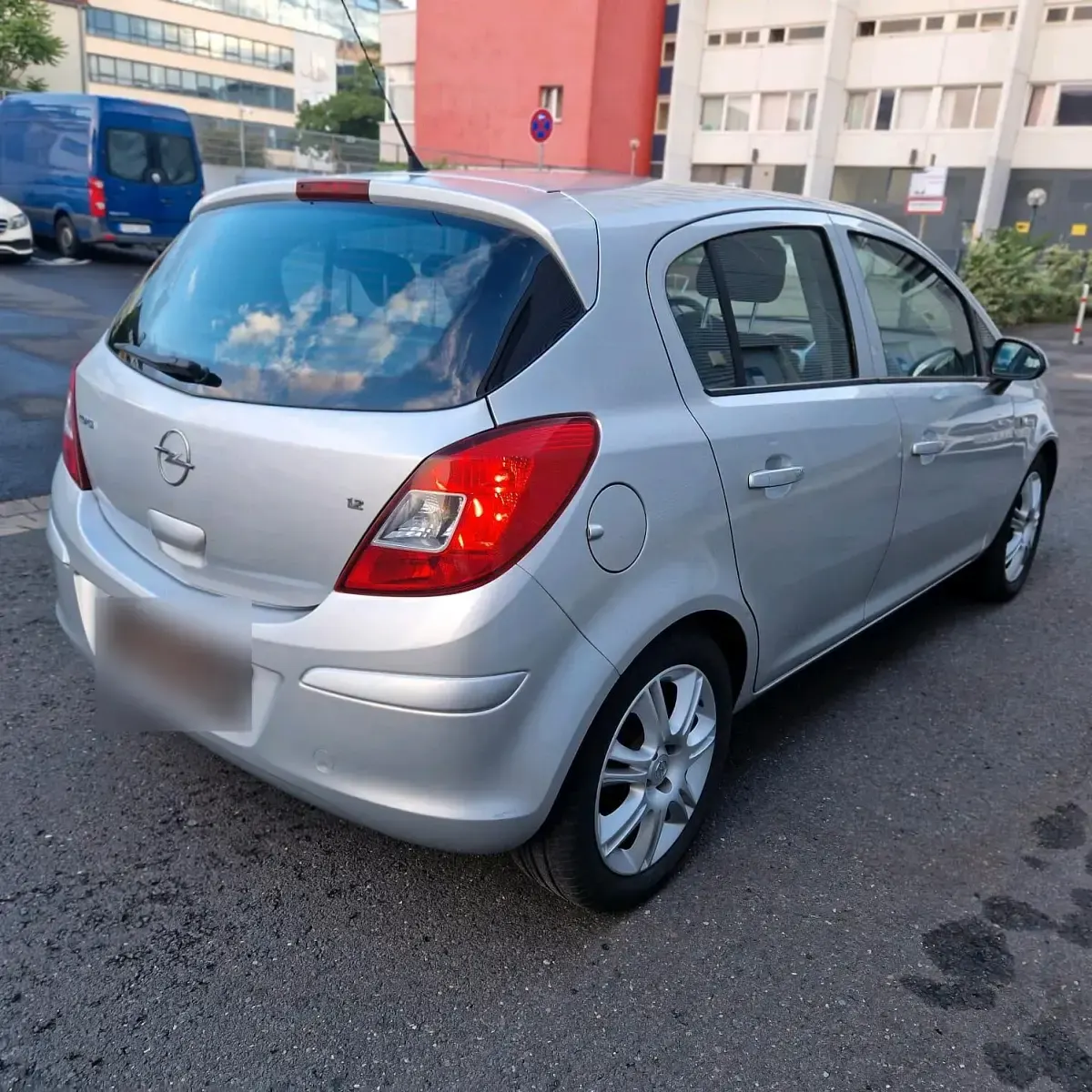 Gebraucht Opel Corsa 86 PS (63 kW) 2009 Silber Kleinwagen