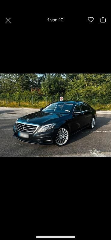 Blau Gebraucht 2014 Mercedes S350 Exclusive Limousine | 23.500 € (Etwas zu teuer) - Bild 1/4