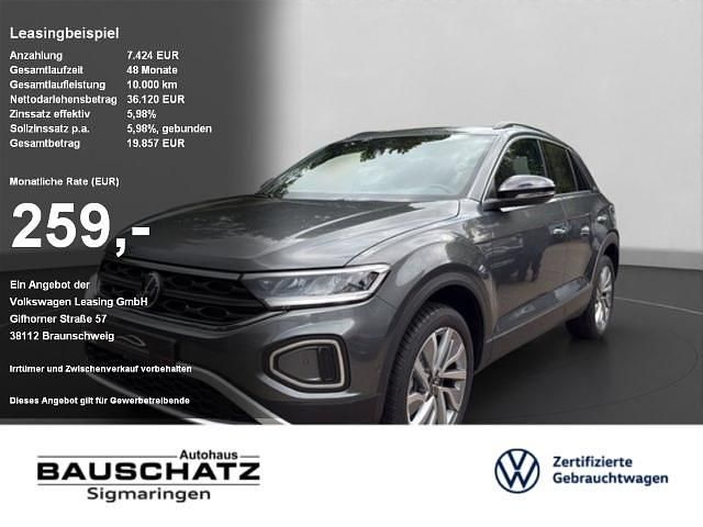 Gebraucht VW T-Roc Goal 150 PS (110 kW) 2025 Grau SUV