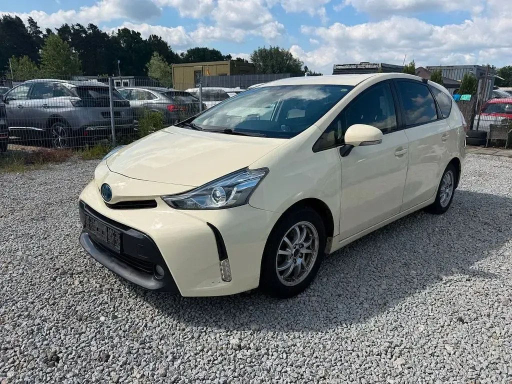 Gebraucht Toyota Prius+ 99 PS (72 kW) 2019 Weiß Van / Kleinbus