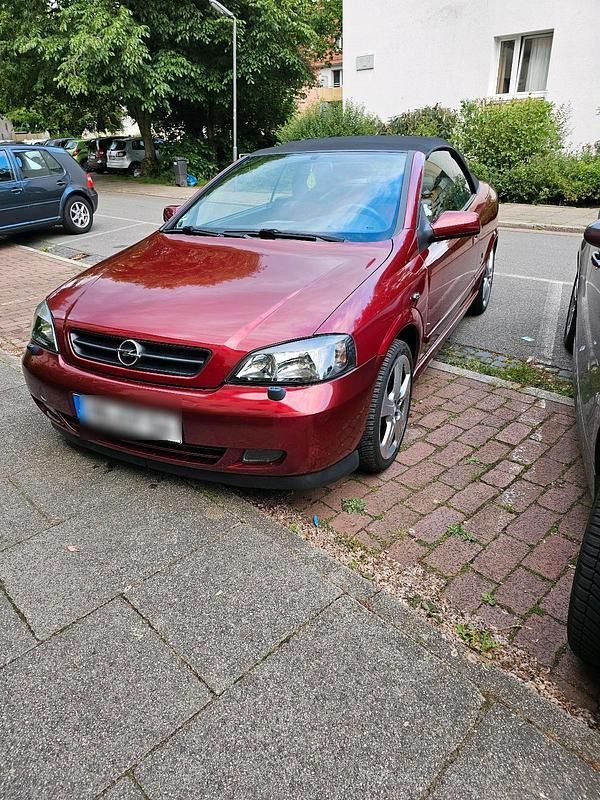 Rot Gebraucht 2004 Opel Astra Cabriolet Cabrio | 2.100 € (Etwas zu teuer) - Bild 1/4