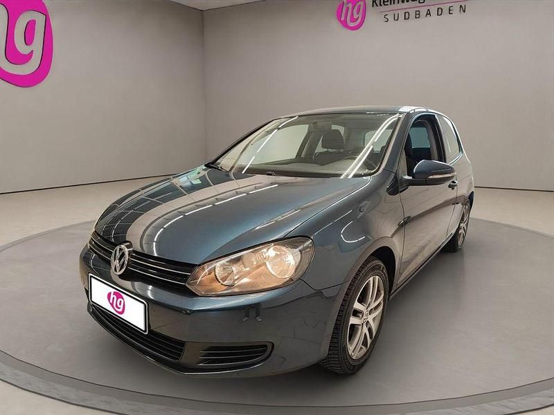 Blau Gebraucht 2009 VW Golf VI Comfortline Kleinwagen | 5.990 € (Fairer Preis) - Bild 1/4