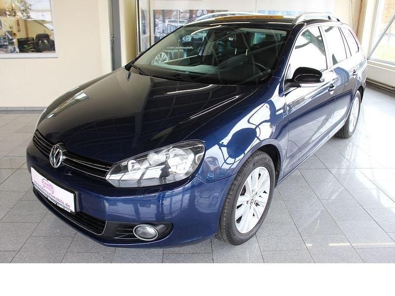Tempest blue metallic Gebraucht 2011 VW Golf VI Style Kombi | 2.998 € (Guter Preis) - Bild 1/4