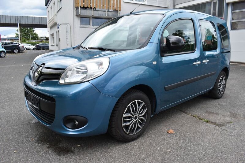 Blau Gebraucht 2014 Renault Kangoo Happy Family Van / Kleinbus | 9.900 € (Fairer Preis) - Bild 1/4