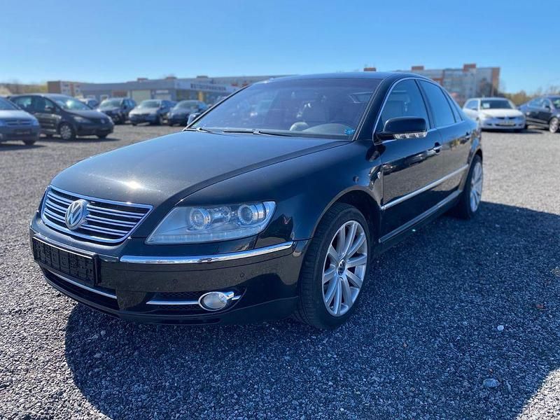 Second-hand VW Phaeton 239 CP (175 kW) 2008 Negru Berlinǎ