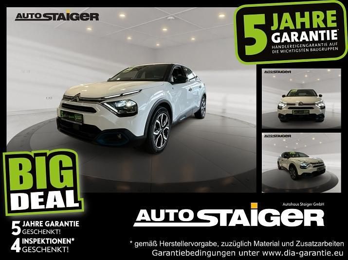 Weiss banquise Gebraucht 2022 Citroën e-C4 Feel Limousine | 16.990 € (Guter Preis) - Bild 1/4
