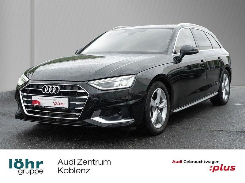 Mythosschwarz metallic Gebraucht 2022 Audi A4 Advanced Plus Kombi | 26.980 € (Fairer Preis) - Bild 1/4