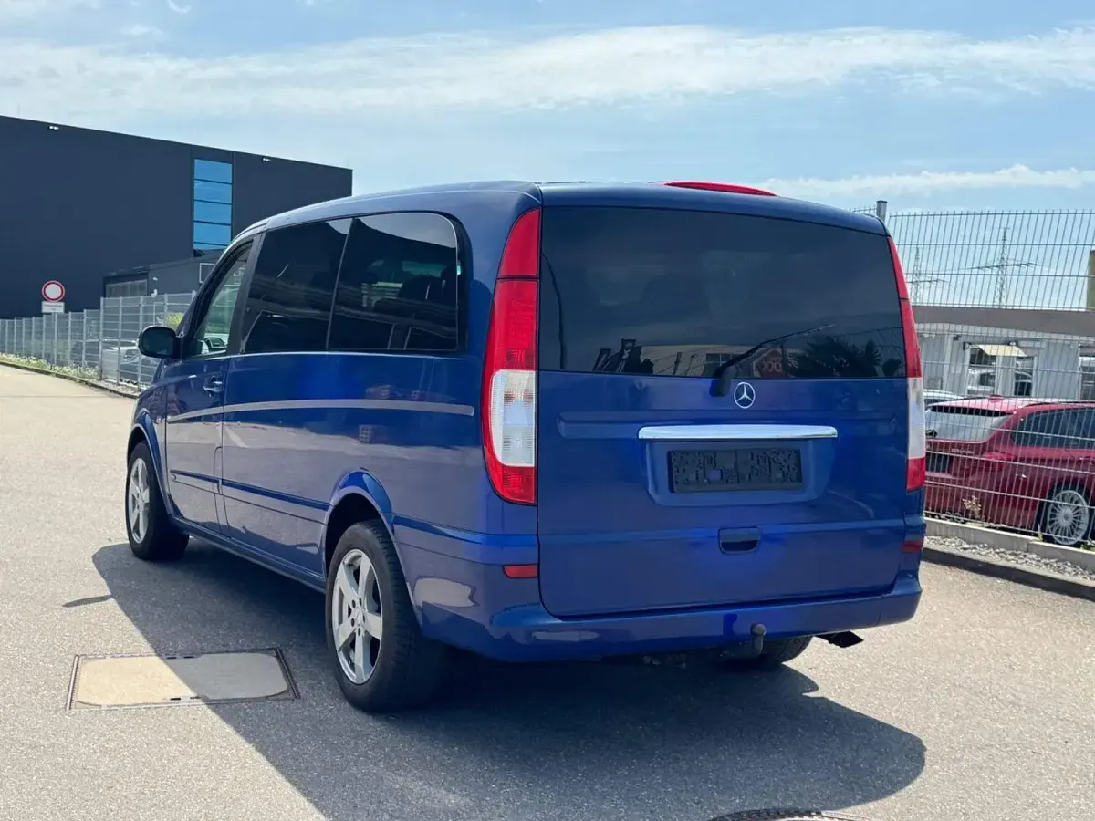 Gebraucht Mercedes Viano 204 PS (150 kW) 2007 Blau Van / Kleinbus