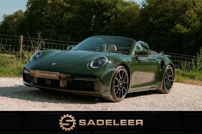 Grün Gebraucht 2024 Porsche 911 Turbo S Cabriolet Cabrio | 295.911 € - Bild 1/4