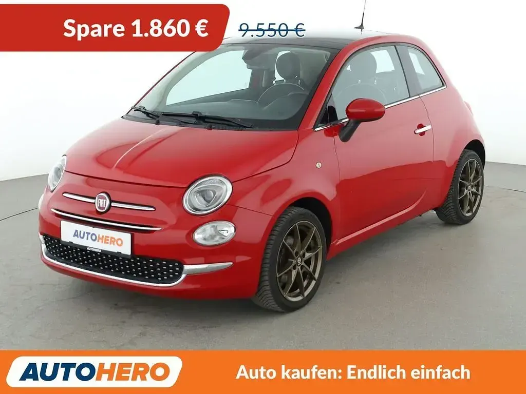 Gebraucht Fiat 500 Lounge 86 PS (63 kW) 2017 Limousine