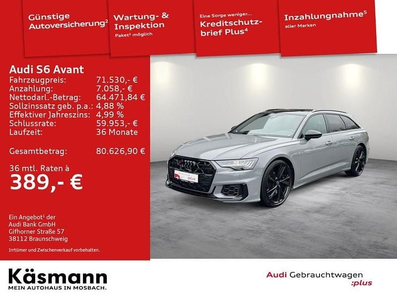 Second-hand Audi S6 Advanced 344 CP (253 kW) 2025 Gri Break
