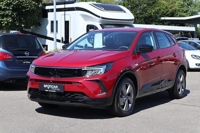 Rubin rot Gebraucht 2024 Opel Grandland X GS Line SUV | 22.980 € - Bild 1/4