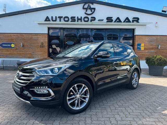 Schwarz Gebraucht 2017 Hyundai Santa Fe Premium SUV | 16.500 € (Superpreis) - Bild 1/4
