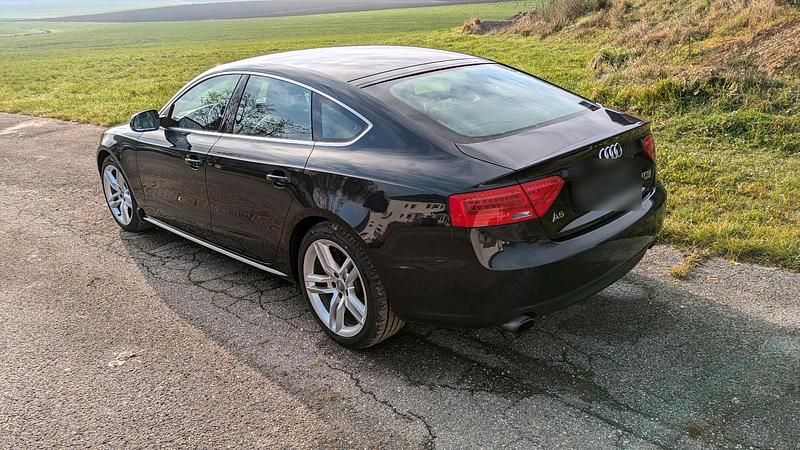 Gebraucht Audi A5 Sportback 211 PS (155 kW) 2012 Blau Kleinwagen