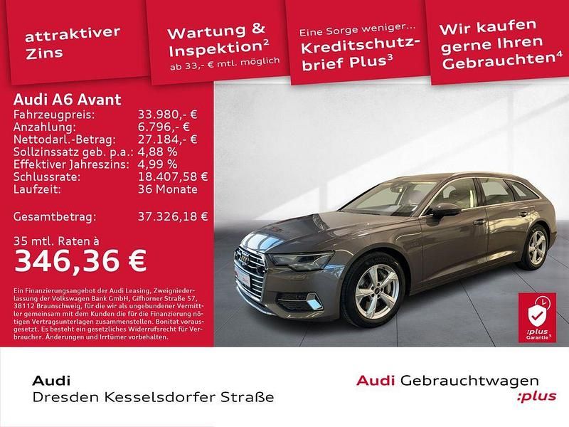 Gebraucht Audi A6 Sport 299 PS (219 kW) 2022 2f sohobraun metallic Kombi