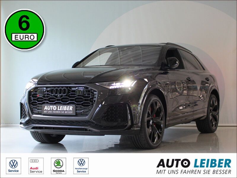 Mythosschwarz metallic Gebraucht 2024 Audi RS Q8 Comfort SUV | 129.990 € (Teuer) - Bild 1/4