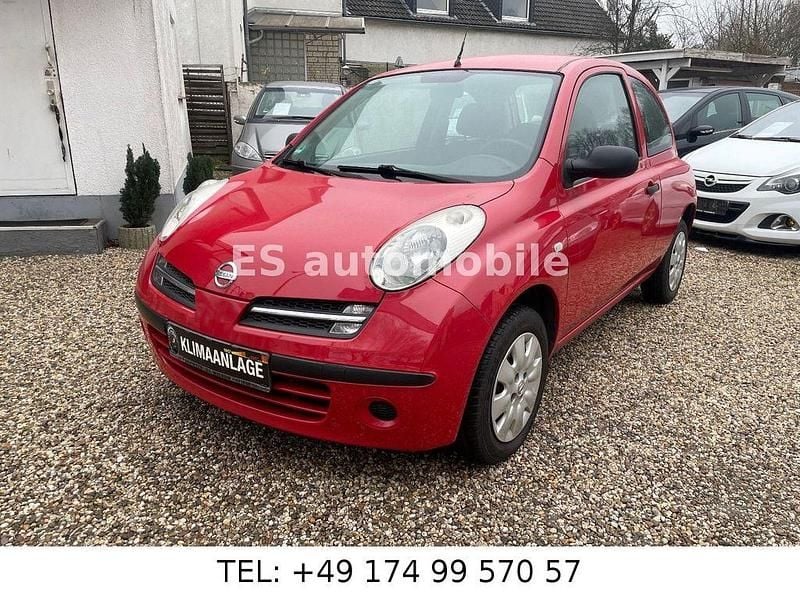 Gebraucht Nissan Micra Visia 65 PS (47 kW) 2006 Red (s) Kleinwagen