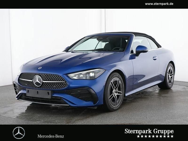 Lack spektralblau Gebraucht 2024 Mercedes CLE300 AMG Cabrio | 61.750 € (Superpreis) - Bild 1/4