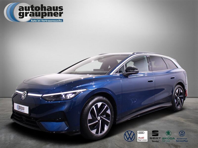 Blau Neu 2025 VW ID.7 Pro Kleinwagen | 61.955 € (Teuer) - Bild 1/4