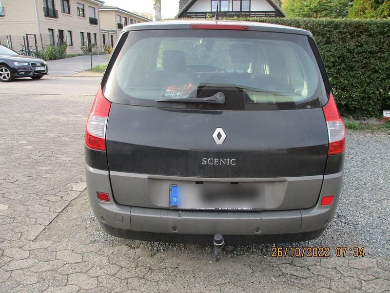 Gebraucht Renault Grand Scénic II 131 PS (96 kW) 2008 Schwarz Van / Kleinbus