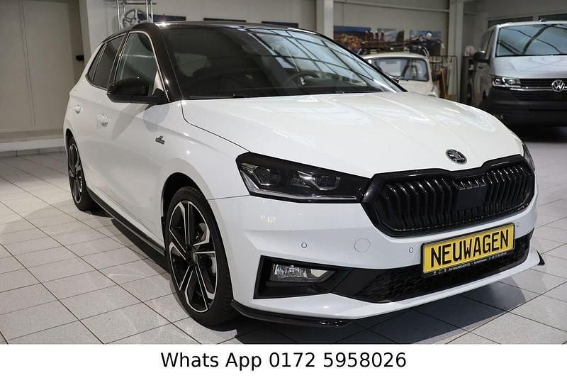 Neu Skoda Fabia Monte Carlo 150 PS (110 kW) 2025 Weiß Kleinwagen