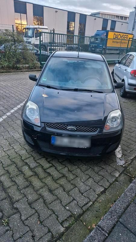Schwarz Gebraucht 2007 Ford Fiesta Limousine | 800 € (Guter Preis) - Bild 1/4