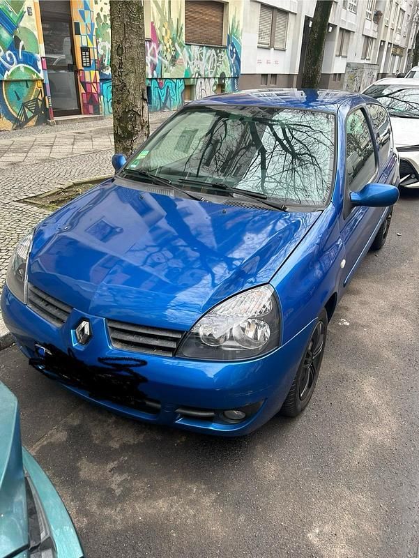 Gebraucht Renault Clio II Campus 58 PS (42 kW) 2007 Blau Kleinwagen