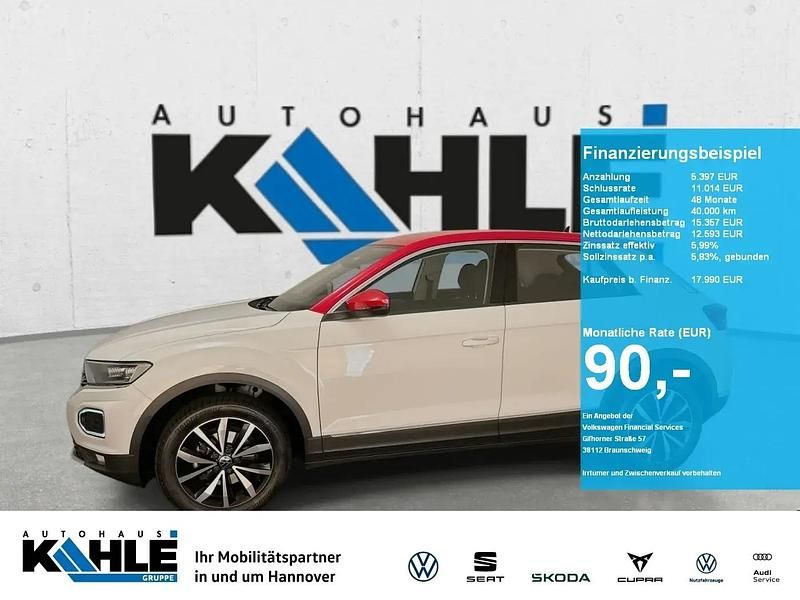 Gebraucht VW T-Roc Style 110 PS (80 kW) 2022 Pure white SUV