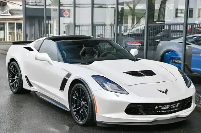 Gebraucht Corvette Z06 659 PS (484 kW) 2019 Arctic white / diamond white m Coupé