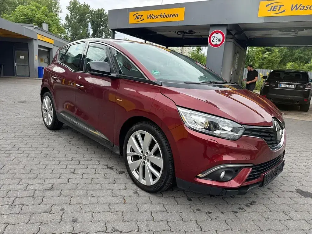 Gebraucht Renault Scénic LIMITED 120 PS (88 kW) 2019 Rot Van / Kleinbus