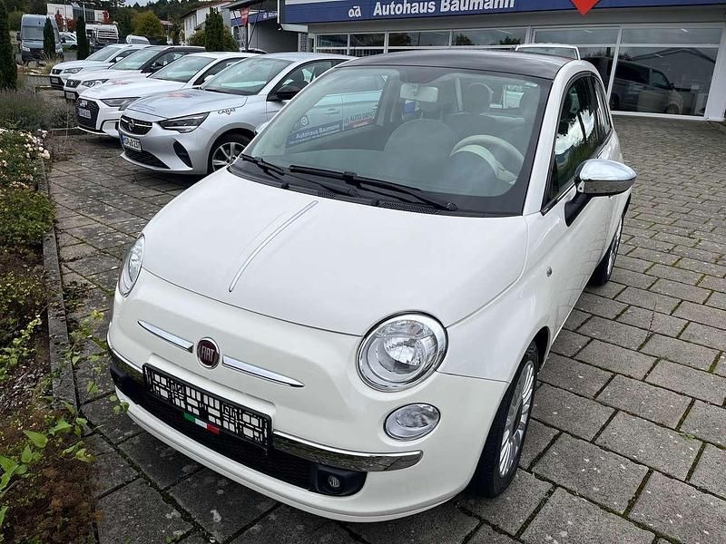 Weiß Gebraucht 2009 Fiat 500 Lounge Kleinwagen | 4.900 € (Fairer Preis) - Bild 1/4