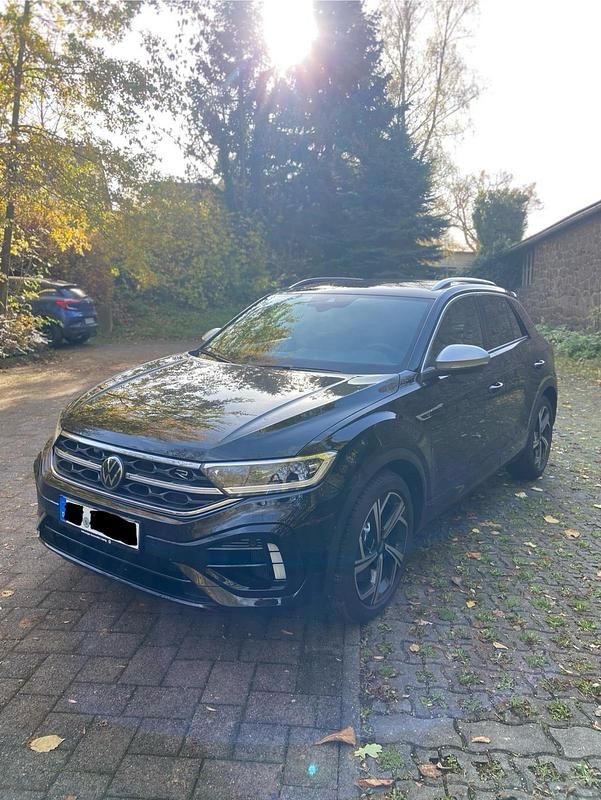 Schwarz Gebraucht 2025 VW T-Roc R SUV | 39.900 € (Superpreis) - Bild 1/4