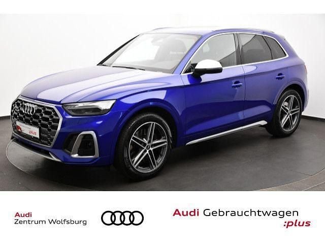 Ultrablau metallic Gebraucht 2022 Audi SQ5 Basis SUV | 47.380 € (Superpreis) - Bild 1/4