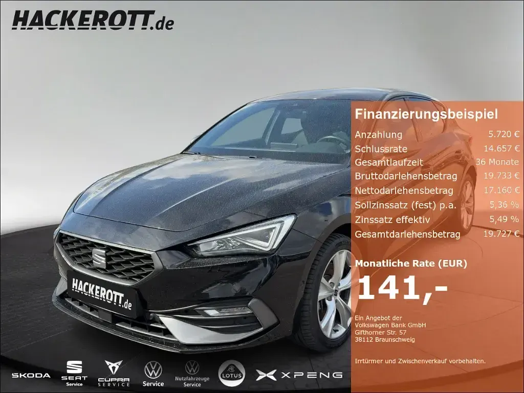 Gebraucht Seat Leon FR 204 PS (150 kW) 2022 Limousine