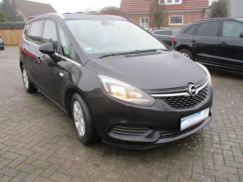 Gebraucht Opel Zafira Edition 140 PS (102 kW) 2018 Schwarz Van / Kleinbus