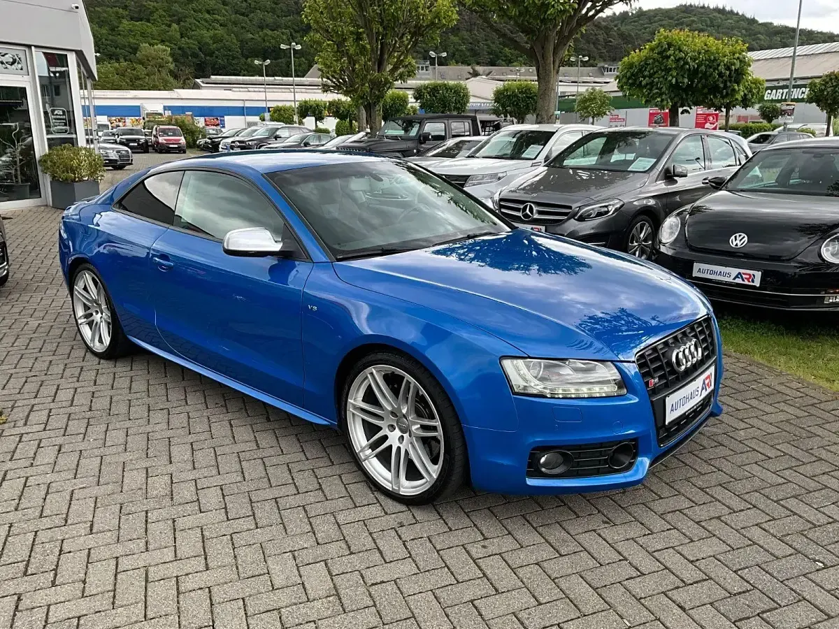 Gebraucht Audi S5 Cabriolet Advanced 354 PS (260 kW) 2009 Blau Coupé