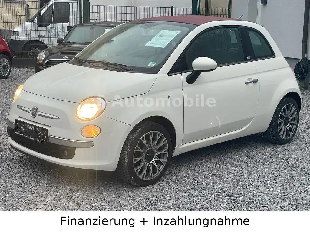 Gebraucht Fiat 500C Lounge 69 PS (50 kW) 2011 Weiß Cabrio