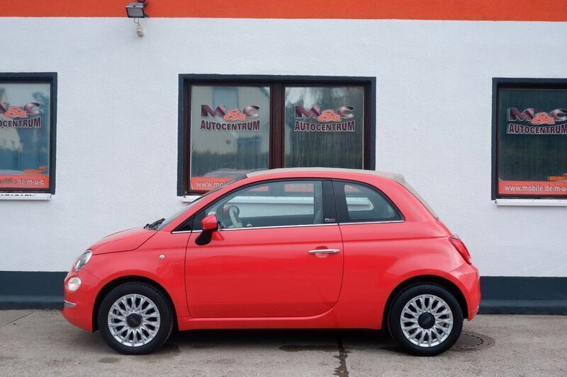 Rot Gebraucht 2017 Fiat 500C Lounge Cabrio | 12.990 € (Fairer Preis) - Bild 1/4