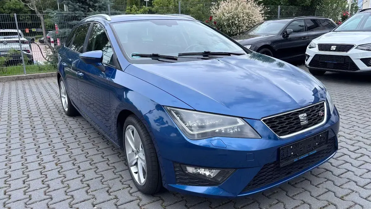 Gebraucht Seat Leon ST FR 140 PS (102 kW) 2014 Blau Kombi