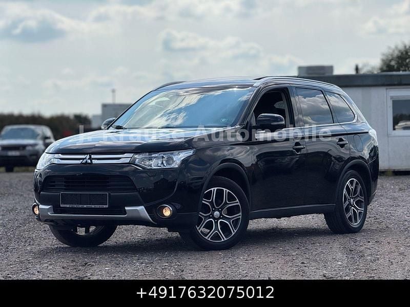 Schwarz Gebraucht 2015 Mitsubishi Outlander Instyle SUV | 6.990 € (Fairer Preis) - Bild 1/3