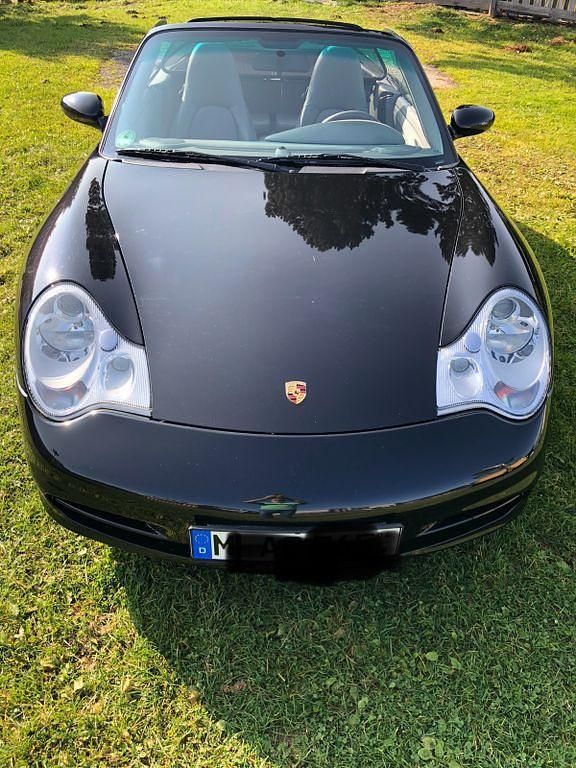 Schwarz Gebraucht 2002 Porsche 911 Carrera Cabriolet Cabrio | 36.500 € (Fairer Preis) - Bild 1/4