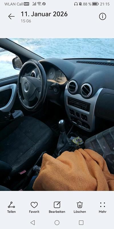 Gebraucht Dacia Logan 106 PS (77 kW) 2009 Gold Kombi