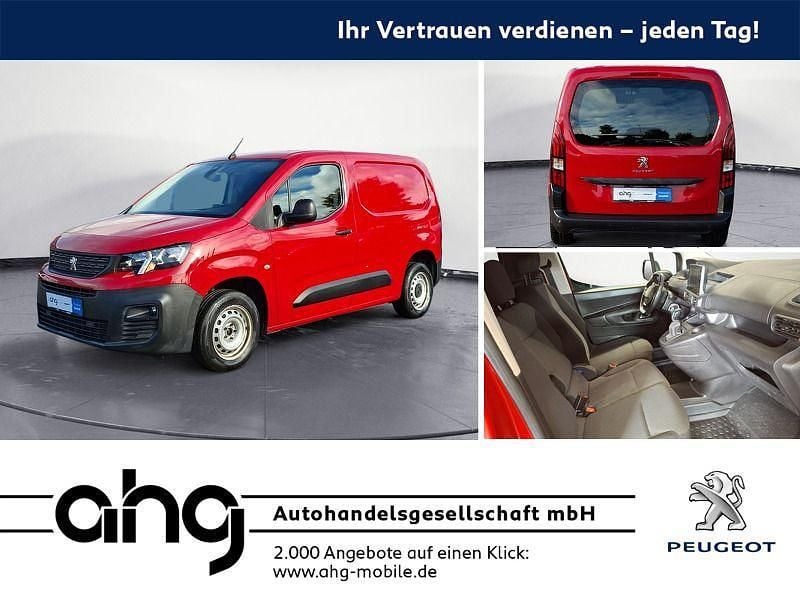 Rot Gebraucht 2021 Peugeot Partner Premium Van | 13.530 € (Guter Preis) - Bild 1/4
