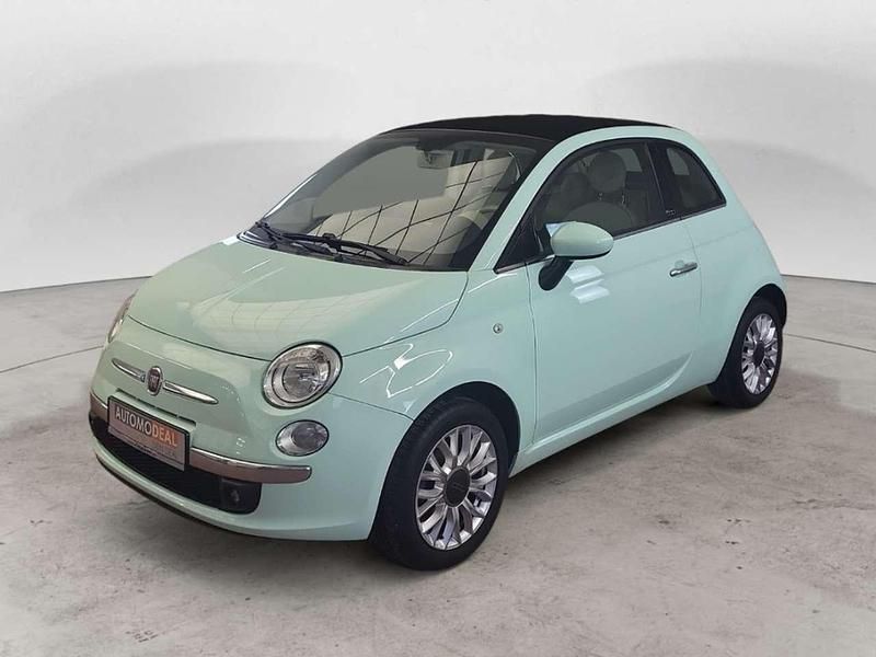 Gebraucht Fiat 500C Lounge 69 PS (50 kW) 2014 Rot) (hellgruen Cabrio