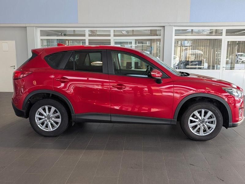 Gebraucht Mazda CX-5 Exclusive-Line 150 PS (110 kW) 2016 Rot SUV