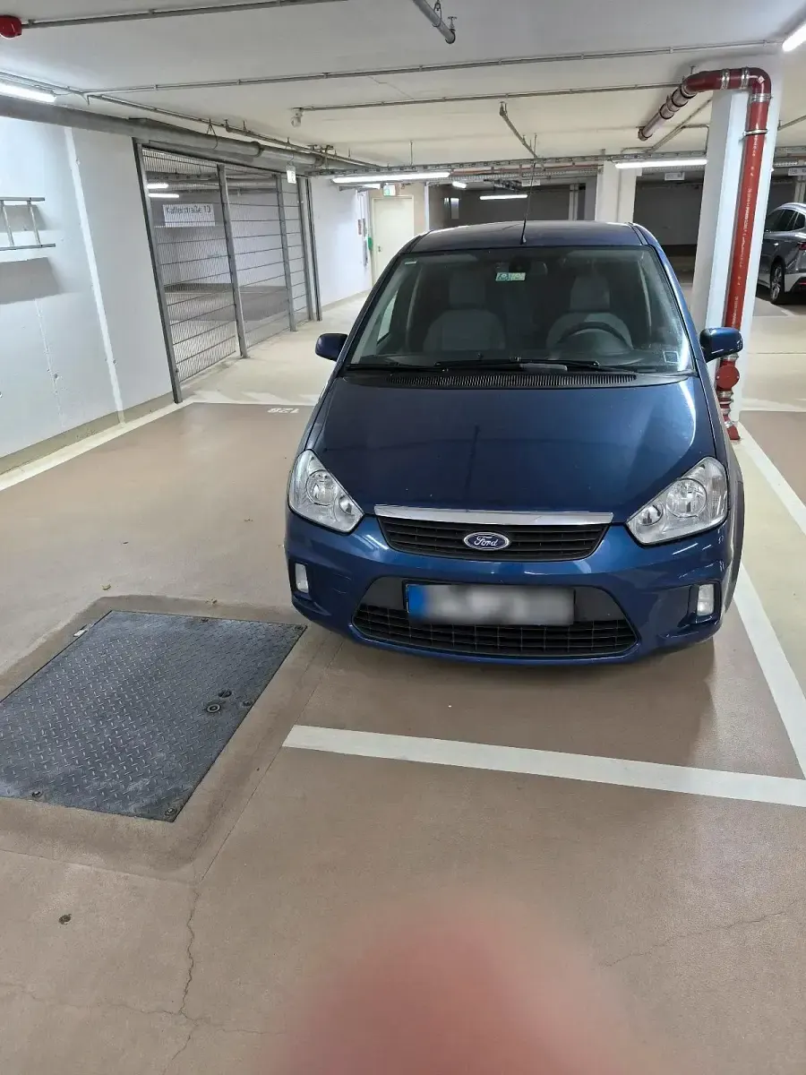 Gebraucht Ford C-MAX Style 125 PS (91 kW) 2008 Blau Van / Kleinbus