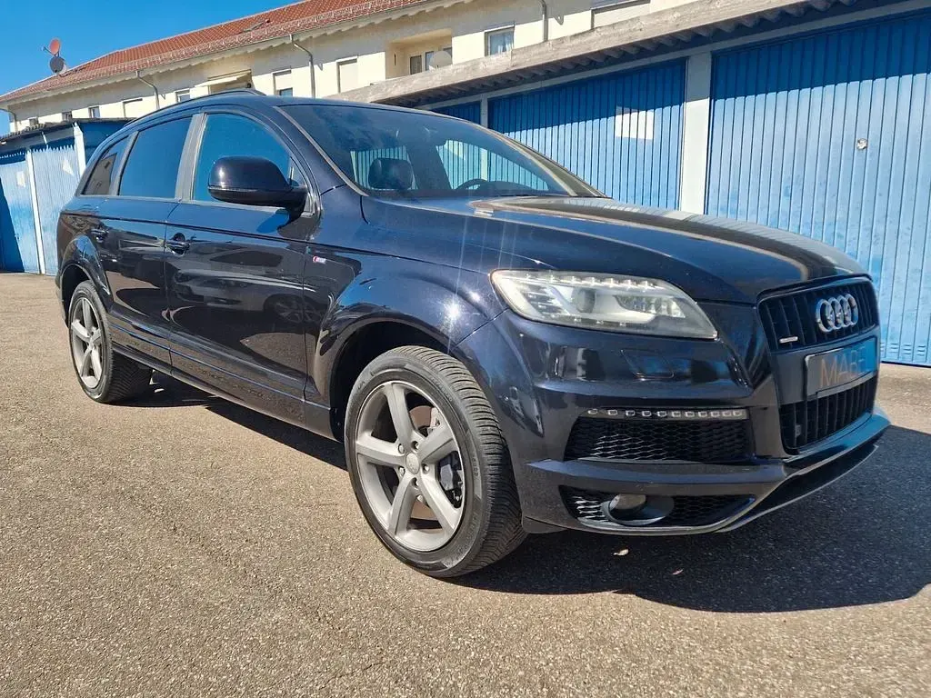 Gebraucht Audi Q7 S-Line 245 PS (180 kW) 2012 Schwarz SUV
