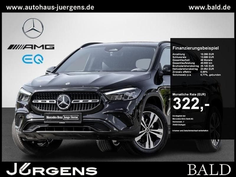 Night black Gebraucht 2024 Mercedes GLA180 Progressive SUV | 34.220 € (Guter Preis) - Bild 1/4