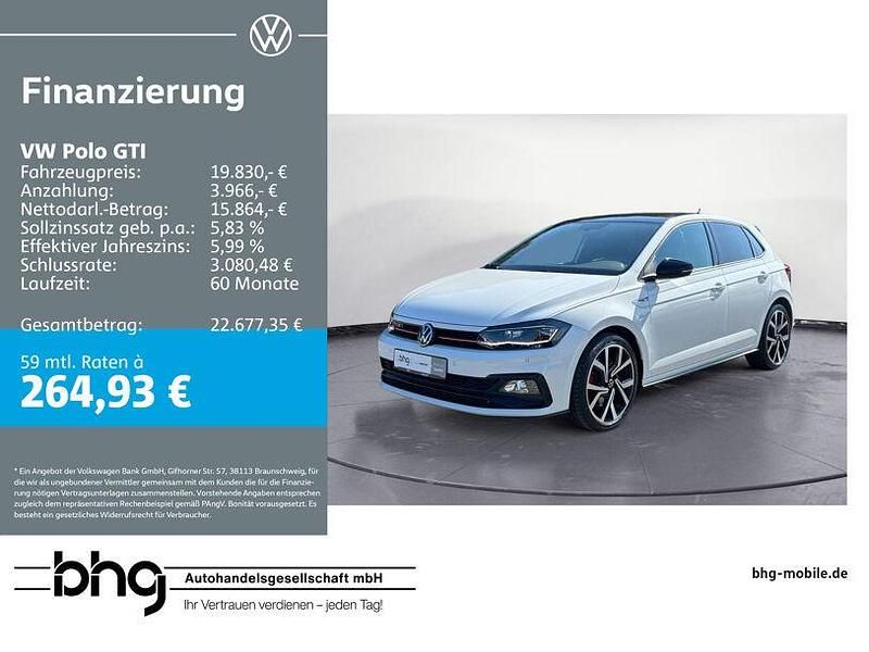 Gebraucht VW Polo GTI 200 PS (147 kW) 2020 Weiß Kleinwagen