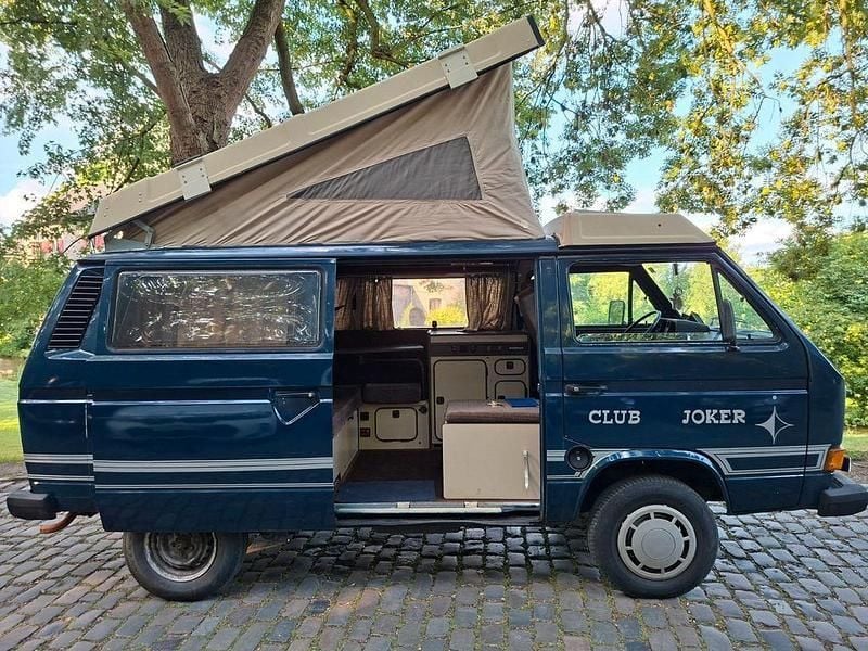 Blau Gebraucht 1984 VW T3 CLUB Van | 14.900 € - Bild 1/4